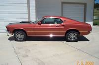 Highlight for album: 1969 Mach 1, Indian Fire Red  SOLD!